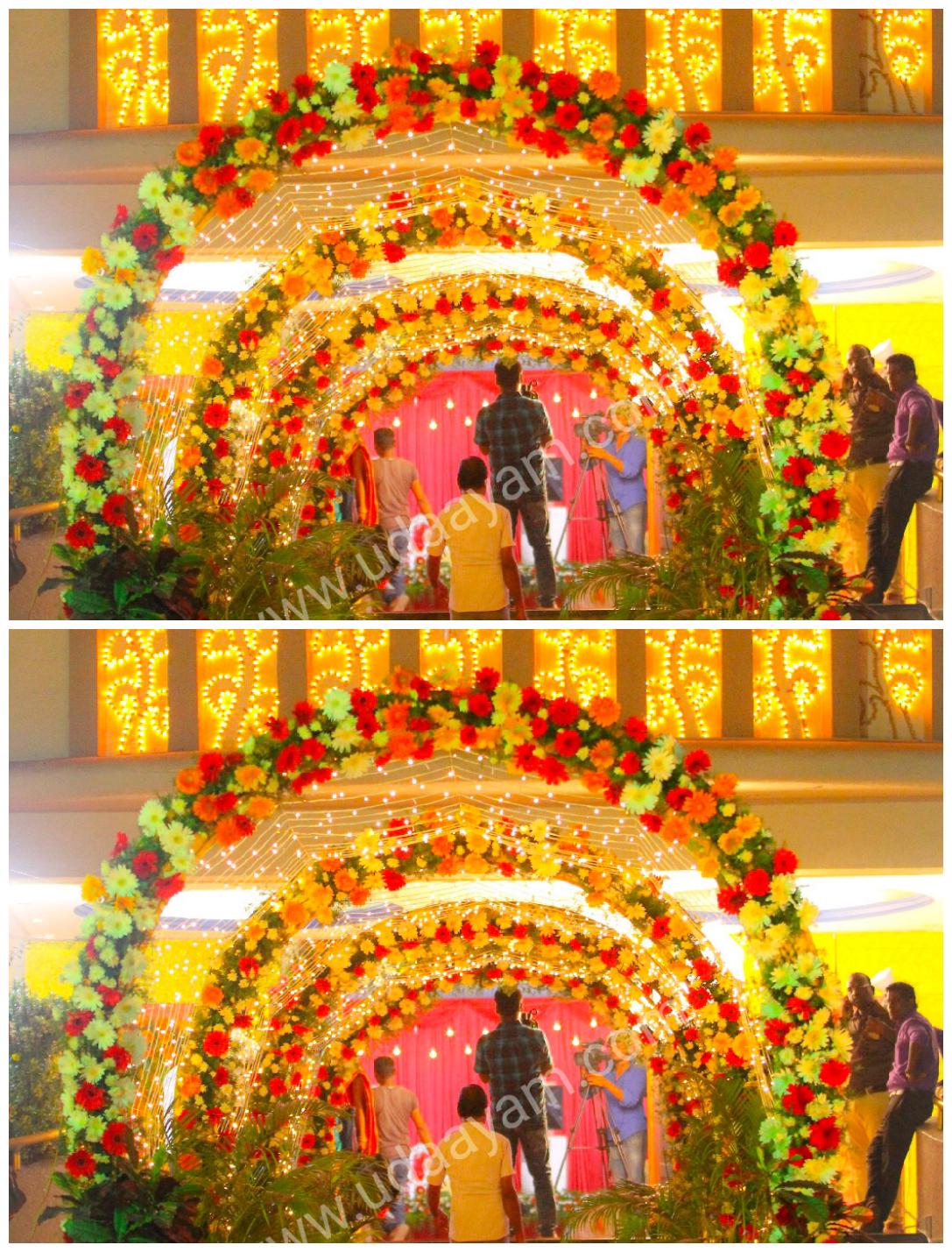 Entrance and pathway